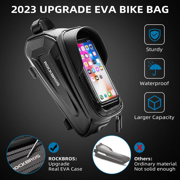 ROCKBROS Bike Bag with Phone Mount - TRIPPER ELECTRIC BIKES