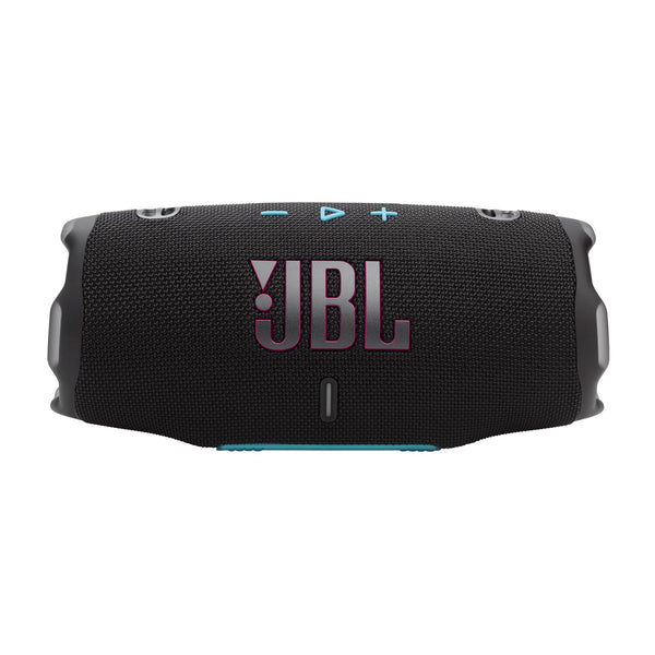 JBL Charge 6 - Portable Waterproof & Drop-Proof Bluetooth Speaker, Bold JBL Pro Sound with AI Sound Boost, 28Hrs of Playtime, Built-in powerbank & Comes with a Sturdy/Removable Carrying Strap (Black)