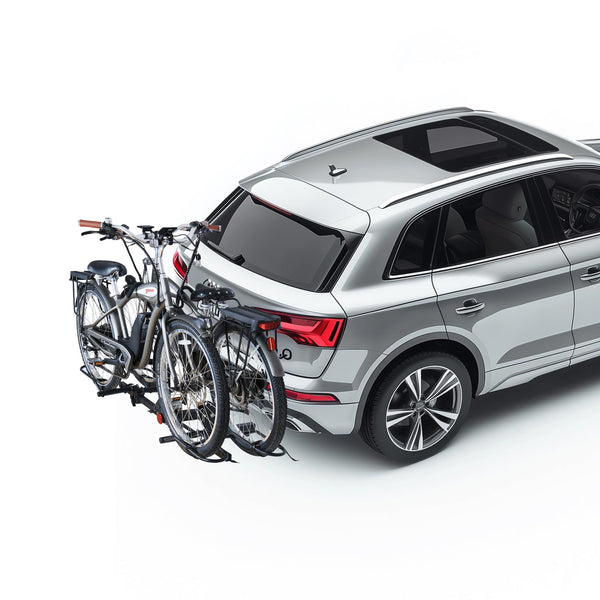 Rockland Foldable 4-Bike Rack, 160 lbs Capacity, Hitch Mount Bike Rack, Fits up to 2.5" Tire Width and 50" Wheelbase, Bike Carrier Rack for 2" Receiver for Cars SUVs Vans RVs