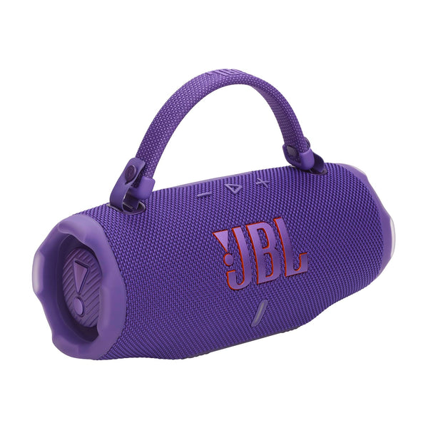 JBL Charge 6 - Portable Waterproof & Drop-Proof Bluetooth Speaker, Bold JBL Pro Sound with AI Sound Boost, 28Hrs of Playtime, Built-in powerbank & Comes with a Sturdy/Removable Carrying Strap (Black)