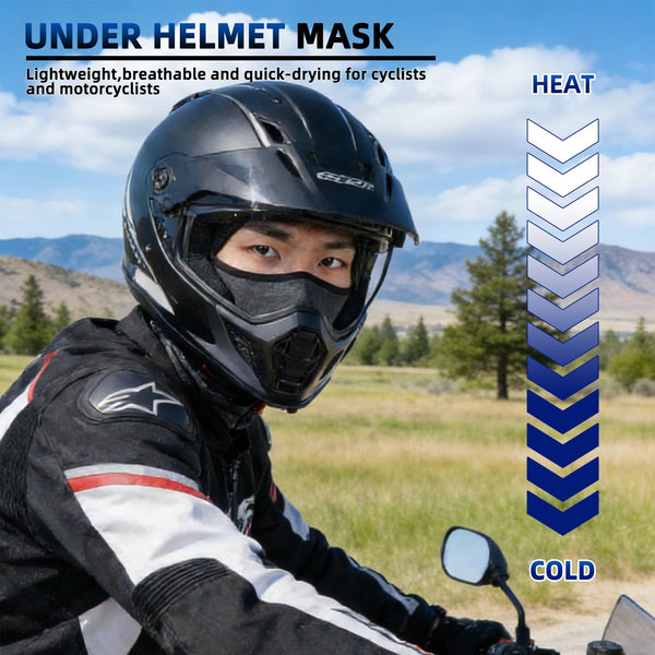 ROCKBROS Cooling Balaclava Face Mask with Glasses Holes Summer Shiesty Mask for Men Women