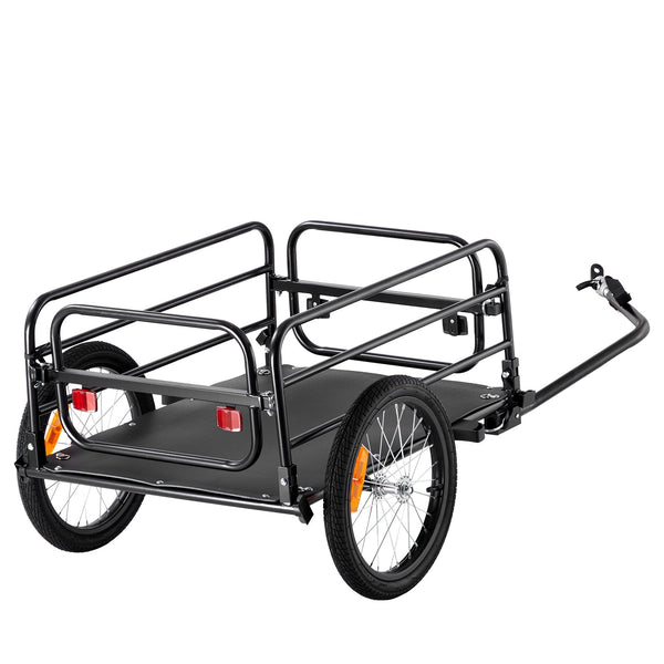 VEVOR E-Bike Cargo Trailers Heavy-Duty Bicycle Wagon Cart, Foldable - TRIPPER ELECTRIC BIKES