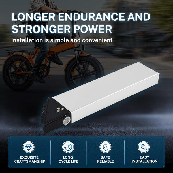 48V 10.4Ah 14Ah Folding Electric Bicycle Battery Fit for LECTRIC XP Step-Thru 3.0 Hitway BK20 Gotrax F2 R2 (48v14ah 467mm)