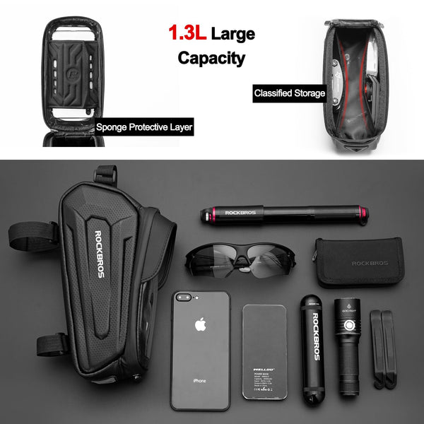 ROCKBROS Bike Bag with Phone Mount - TRIPPER ELECTRIC BIKES