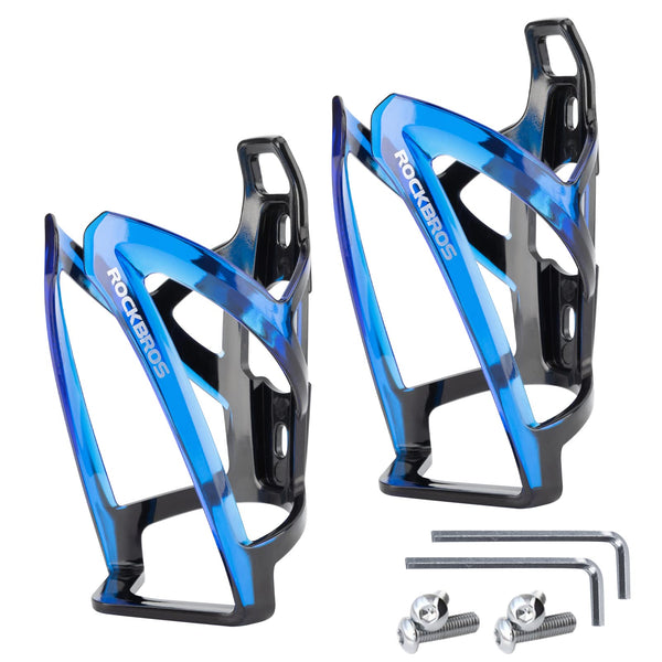 ROCKBROS Bike Water Bottle Holder Ultra-Light Bicycle Bottle Cages with Screws Tool, Universal Bike Cup Holder for Road MTB Mountain Bikes Cycling Accessories（2 Pack） - TRIPPER ELECTRIC BIKES