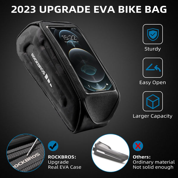 ROCKBROS Bike Bag with Phone Mount - TRIPPER ELECTRIC BIKES