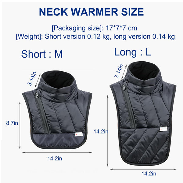 Motorcycle Winter Neck Warmer, Windproof Thermal Neck Warmer, Neck Guard Chest Warmer