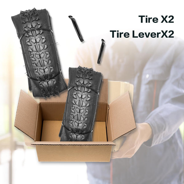 24" Bike Tires 24 X 1.95 Replacement Tires or Inner Tubes AV 32mm Schrader Valve,24 inch Bike Tires Suitable for Mountain Beach Cruiser Bike Replacement Tires & Tubes