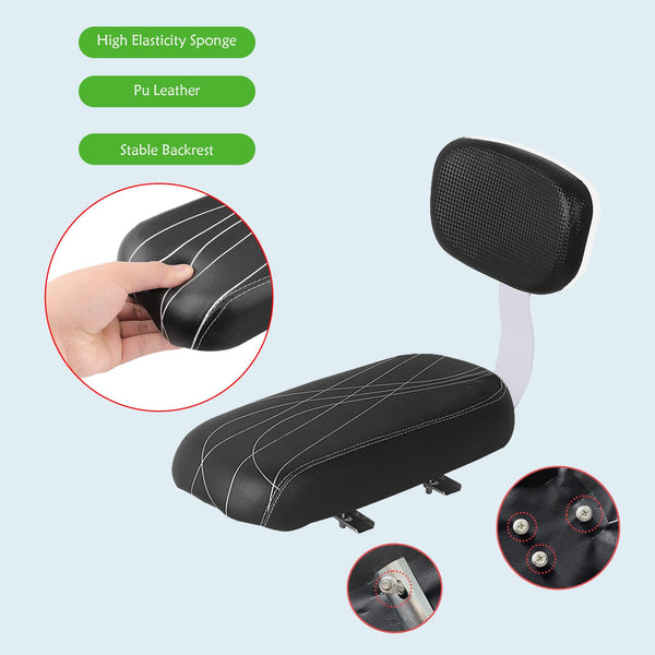 OEM Tripper Rear Bike Seat Cushion, Armrest, foot pegs set - TRIPPER ELECTRIC BIKES