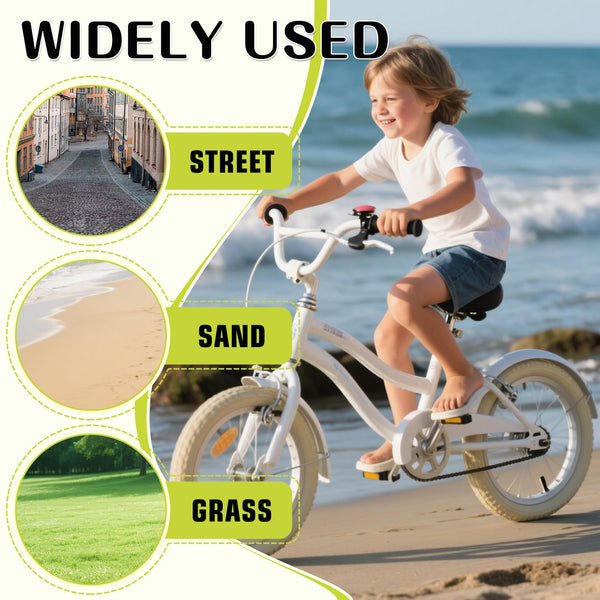 18" Bike Tires 18 X 2.125 and 18 Inch Folding Bicycle Replacement Tire Fit 18x1.75/1.95/2.125 Compatible with BMX Bike RoyalBaby Joystar Bike Road Bicycle Folding Bike