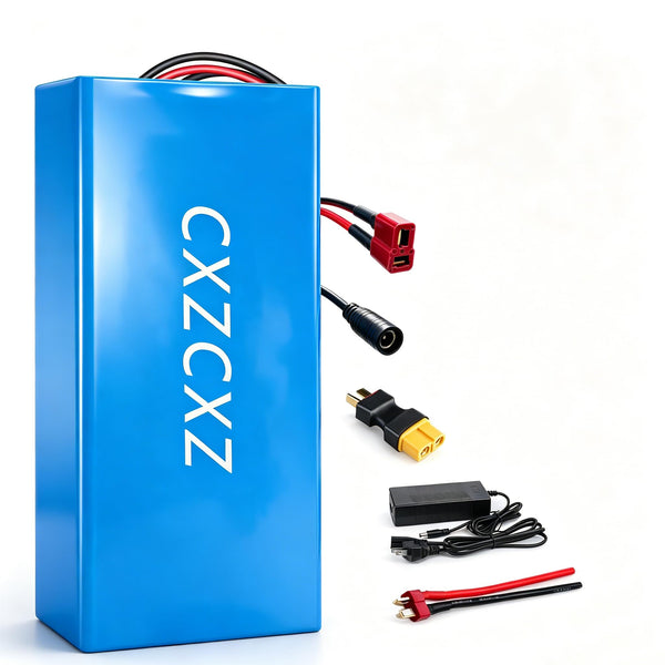 Ebike Battery 48V10Ah Lithium Battery Pack with 20A BMS, XT60 Connector for 200W-1500W Electric Bikes Scooters, ATVs, Electric Dirt Bikes(UL Certificated)