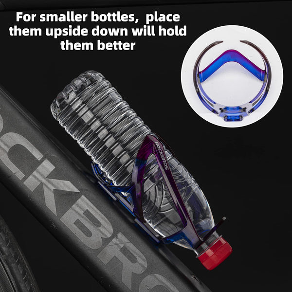 ROCKBROS Bike Water Bottle Holder Ultra-Light Bicycle Bottle Cages with Screws Tool, Universal Bike Cup Holder for Road MTB Mountain Bikes Cycling Accessories（2 Pack） - TRIPPER ELECTRIC BIKES