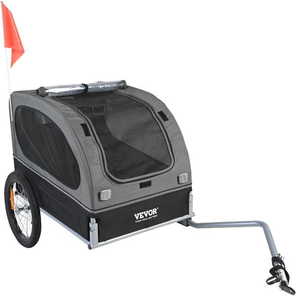 VEVOR Dog Folding Bike Trailer - 66/88 lbs.