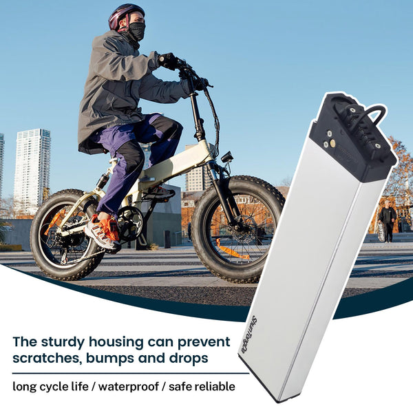 48V 10.4Ah 14Ah Folding Ebike Battery 48 Volt DCH-006 Built in Electric Bike Batteries Replacement for XP2.0 ENGWE EP-2 Pro/ ENGINE Pro Samebike LO26 20LVXD30 Foldable E-Bike Battery (48V14Ah)