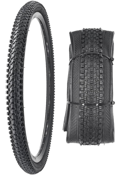 Bike Tire 24/26/27.5 x 1.95 27.5/29 X 2.125 Inch Folding Bead Replacement Bike Tire for Mountain Bike