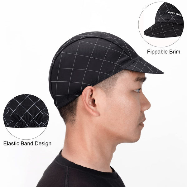 ROCKBROS Men's Cycling Cap Breathable Sun Proof Helmet Liner Hat