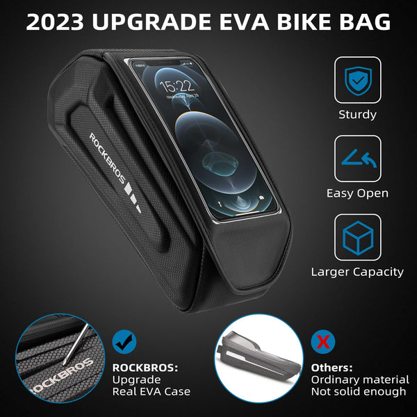 ROCKBROS Bike Bag with Phone Mount - TRIPPER ELECTRIC BIKES