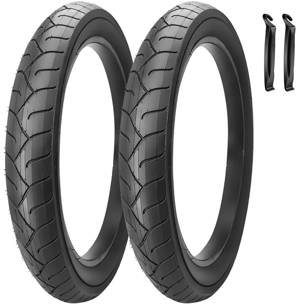 20 x 3.0 inch Fat Bike Tires or with 32mm Schrader Valve Bike Tubes Compatible with Urban Street Mountain Beach Bicycle Tire
