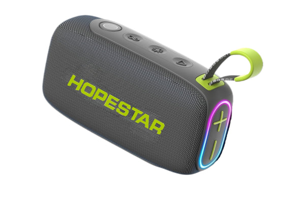 30 W Wireless Portable Bluetooth Speaker, Powerful Sound and deep bass, IPX7 Waterproof, 12 Hours of Playtime Hopestar Series (Gray)