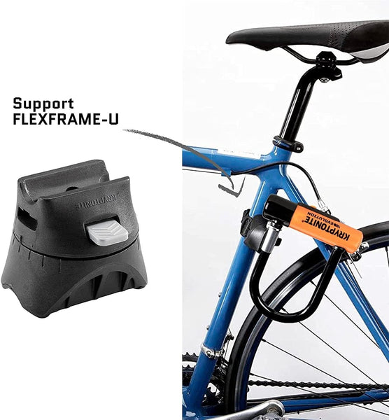 Kryptonite Evolution Mini-7 Bike U-Lock with 4ft Length Security Cable - TRIPPER ELECTRIC BIKES