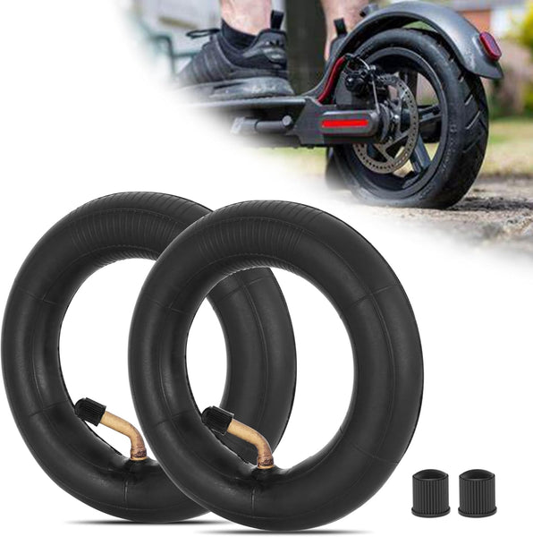 2 Pack 6 x 1.25 inner tubes, 6x1 1/4 inner tube replacement for pneumatic scooters, wheelchair wheels, Jenex V2 roller skis and many 2 wheel skateboards