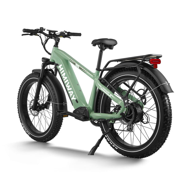 Himiway Zebra D5 26"x4" Electric Bike, 80Miles Range 48V 20Ah Battery 750W Ebike, 400LBS Payload, 25MPH, 7 Speed - TRIPPER ELECTRIC BIKES