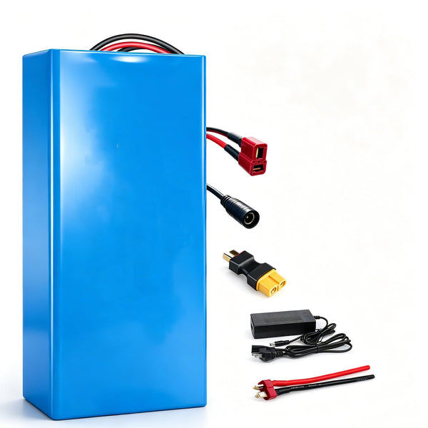 Ebike Battery 48V10Ah Lithium Battery Pack with 20A BMS, XT60 Connector for 200W-1500W Electric Bikes Scooters, ATVs, Electric Dirt Bikes(UL Certificated)