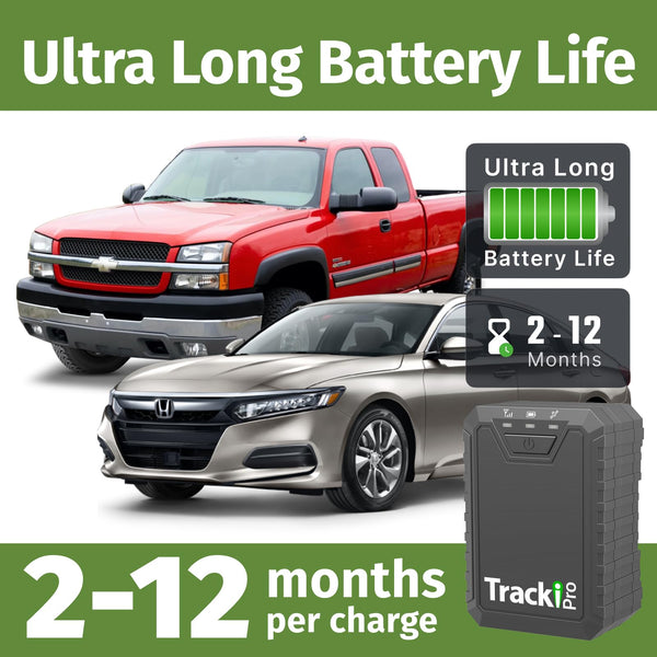 Tracki Pro GPS Tracker for Vehicles, USA made tech. Up to 7 Months Batt. Waterproof Magnetic 4G LTE Long Battery Life 2-7 Month, Unlimited Distance, Subscription Required, Multi Alerts, Hidden Tracker - TRIPPER ELECTRIC BIKES