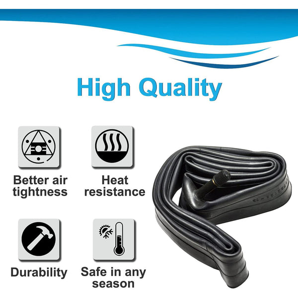 2 Pack 20x3 Fat Tire Bike Inner Tubes, 20 x 3.0 Premium Quality Butyl Rubber Inner Tube with Schrader Valve for 20 inch Electric Bicycle - TRIPPER ELECTRIC BIKES