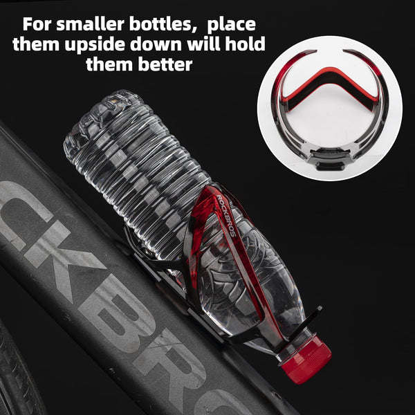 ROCKBROS Bike Water Bottle Holder Ultra-Light Bicycle Bottle Cages with Screws Tool, Universal Bike Cup Holder for Road MTB Mountain Bikes Cycling Accessories（2 Pack） - TRIPPER ELECTRIC BIKES