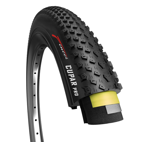 Fincci Foldable 26x2.10 Mountain Bike Tires - 26 Inch Bike Tires with 1mm Nylon Puncture Proof - Black Kevlar 26 Bike Tyre 60 TPI with Cross Country Profile for MTB, XC, Folding, Hybrid Bicycles