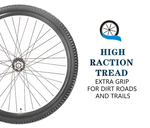 Bike Tire 24/26/27.5 x 1.95 27.5/29 X 2.125 Inch Folding Bead Replacement Bike Tire for Mountain Bike