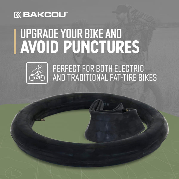 Heavy Duty Fat Tire Tube - Military-Grade - TRIPPER ELECTRIC BIKES