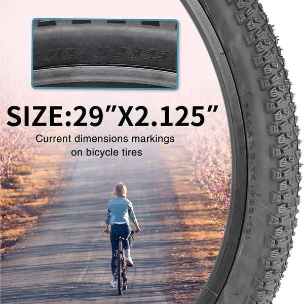 Bike Tire 24/26/27.5 x 1.95 27.5/29 X 2.125 Inch Folding Bead Replacement Bike Tire for Mountain Bike