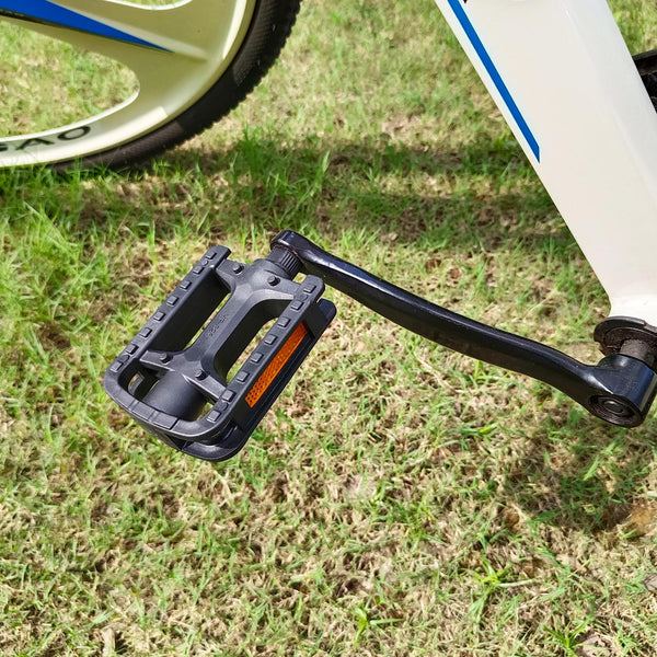 Bike Pedals, 9/16" Non-Slip Bike Pedals with Reflectors, Bicycle Pedals for Road Bike, BMX, Folding Bikes, Urban Bikes, Adult Bicycle