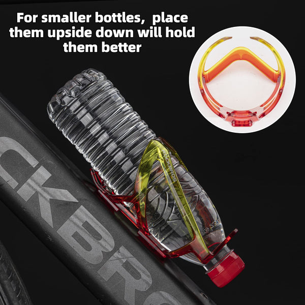 ROCKBROS Bike Water Bottle Holder Ultra-Light Bicycle Bottle Cages with Screws Tool, Universal Bike Cup Holder for Road MTB Mountain Bikes Cycling Accessories（2 Pack） - TRIPPER ELECTRIC BIKES