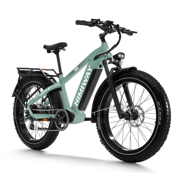 Himiway Zebra D5 26"x4" Electric Bike, 80Miles Range 48V 20Ah Battery 750W Ebike, 400LBS Payload, 25MPH, 7 Speed - TRIPPER ELECTRIC BIKES