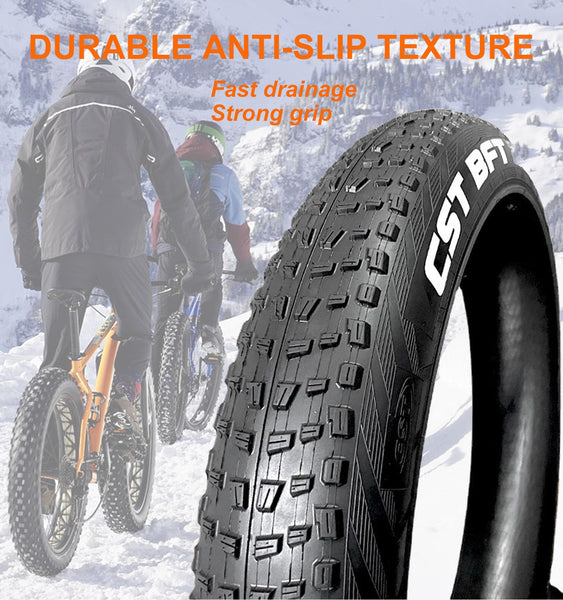 20x4.0 Fat Bike Tire, Replacement Bike Tires with Tube, Foldable Snow Bicycle Tires Kit, High-Performance Puncture Resistant Fat Tire for E-Bikes Mountain Bikes, Bike Tire for Street or Trail Riding