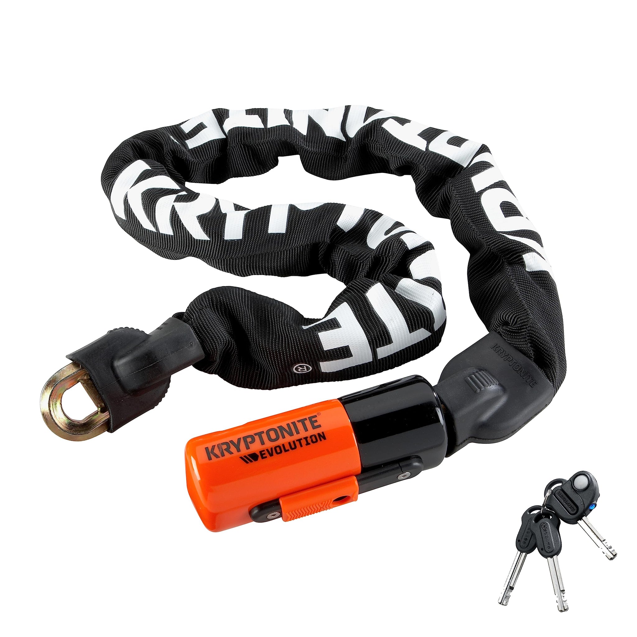 Kryptonite Evolution Mini Bike Chain Lock, 3 Ft / 10mm Steel - TRIPPER ELECTRIC BIKES