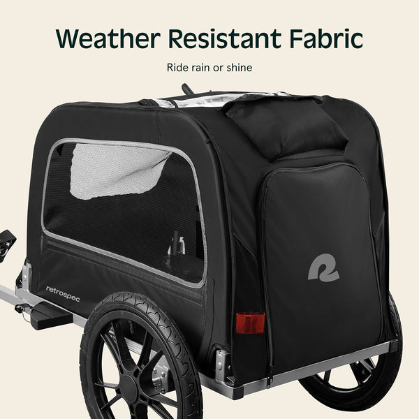 Rover Waggin Pet Bike Trailer by RETROSPEC.