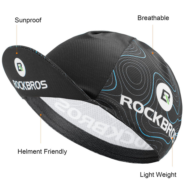 ROCKBROS Men's Cycling Cap Breathable Sun Proof Helmet Liner Hat