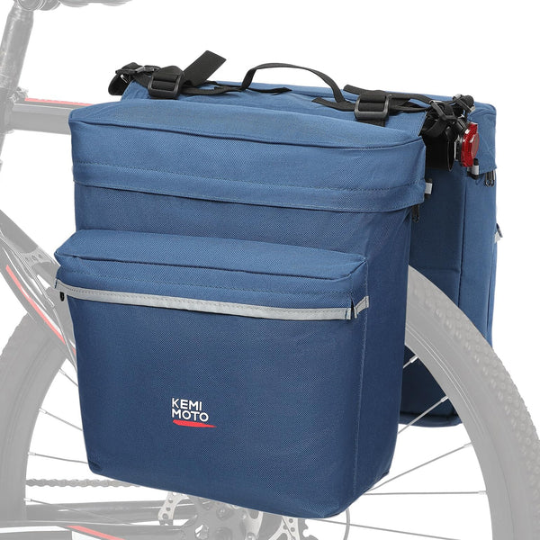 Kemimoto Bike Bag Bicycle Panniers Rear Rack Bag.