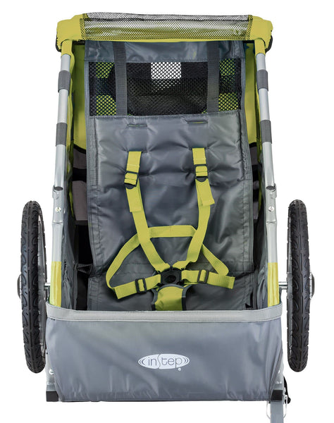 Instep2 BikeTrailer for Kids, Single / Double Seat - TRIPPER ELECTRIC BIKES