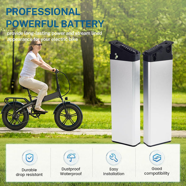 Fit for Engwe EP-2 Pro Engine X Engine Pro Foldable E-Bike Battery 48V 17.5Ah 14Ah Replacement Battery Mate X Ginghma R7 Pro (48v14Ah DCH009)