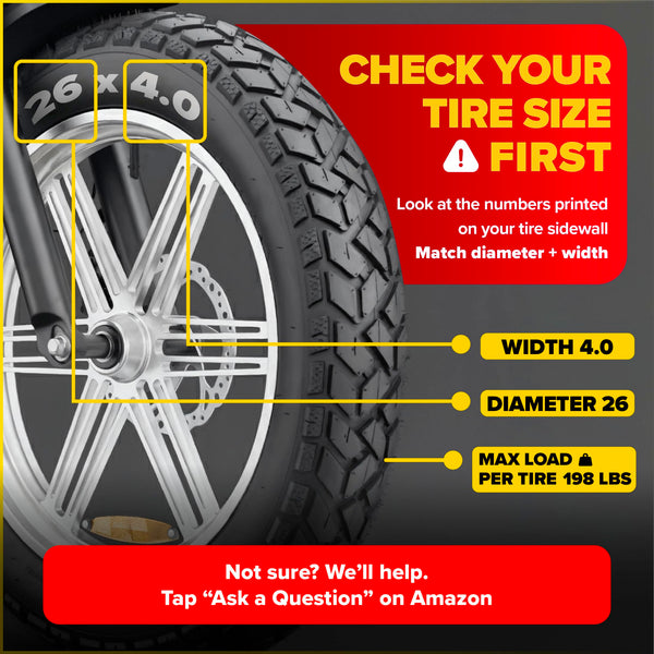 ULTRAVERSE 20x4 E-Bike Fat Tire - Robust, High-Performance 20inch Fat Tyre for MTB and Ebikes, Durable All-Terrain Directional Tread, Superior Density for Street & Trail Adventures-2 Unit