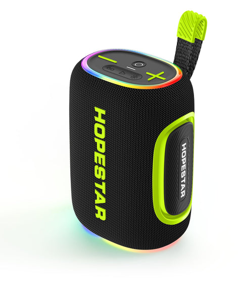 Bluetooth Speaker with HD Sound, Portable Wireless, IPX6 Waterproof, 40W, Long Playtime, TWS Pairing, BT5.3, USB/TF Card/AUX, for Home/Party/Indoor/Outdoor/Beach, Birthday Gift (Black)