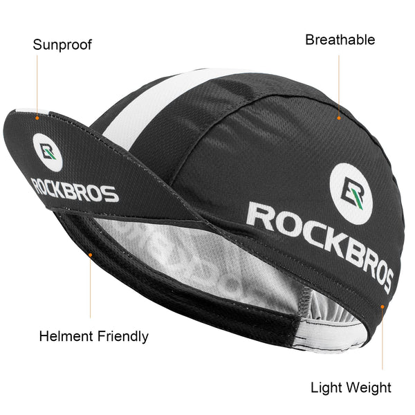 ROCKBROS Men's Cycling Cap Breathable Sun Proof Helmet Liner Hat