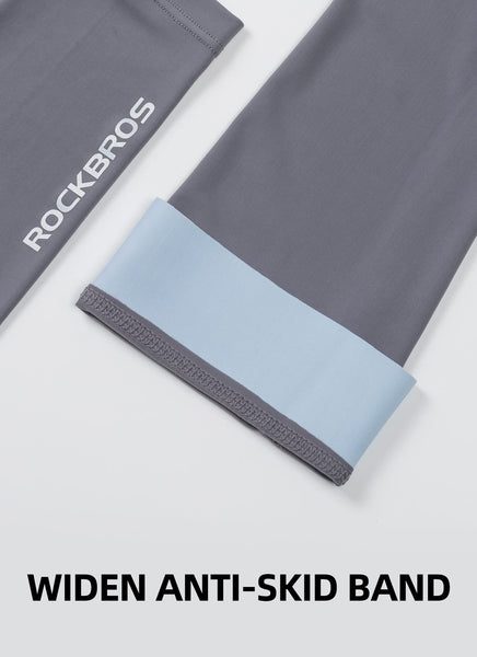 ROCKBROS Sun Protection Arm Sleeves Cooling Running Golf Fishing Cycling Arm Sleeves