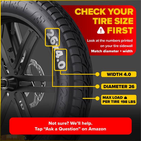 ULTRAVERSE 20x3.0 20x4.0 26x4.0 inch - Robust, High-Performance 20inch Fat Tyre for Ebikes and MTB, Dual Compound Road Dominator, Reinforced Casing for Street & Trail Adventures