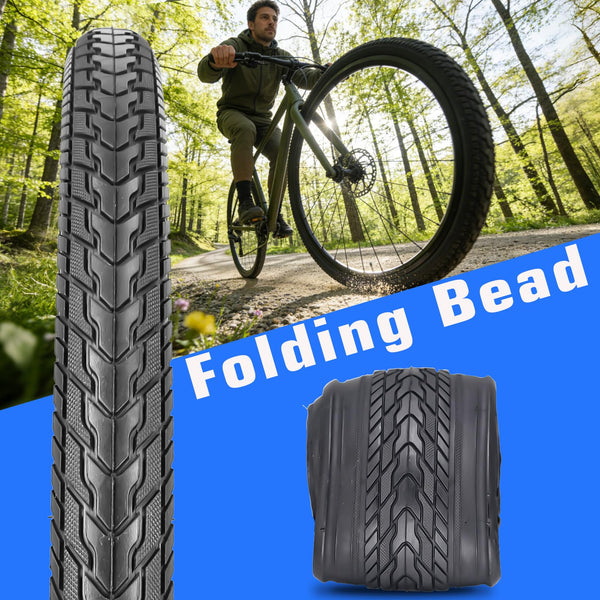 28 Inch Bike Tires, 28 X 1.75 Replacement Tires for Mountain Beach Cruiser Bike